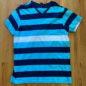 Polo shirt, men’s medium striped